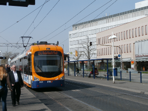 Heidelberger Mobilitätsnetz: Haltestelle am Hauptbahnhof