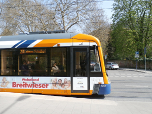 Straßenbahn in Heidelberg