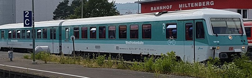 Zug in Miltenberg